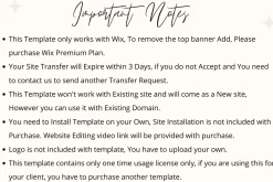 Coaching Wix Website Template