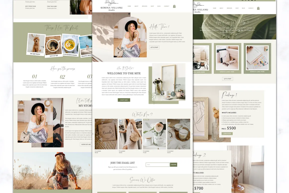 Coaching Wix Website Template