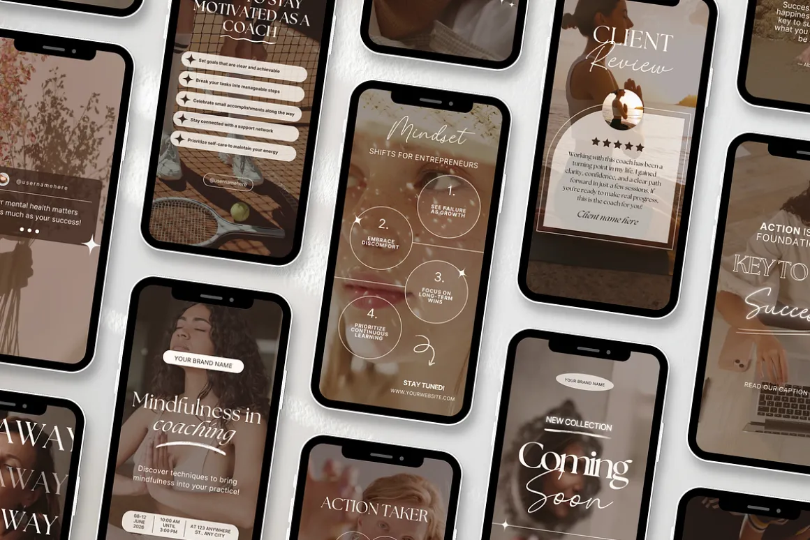 Coach Social Media Branding Bundle