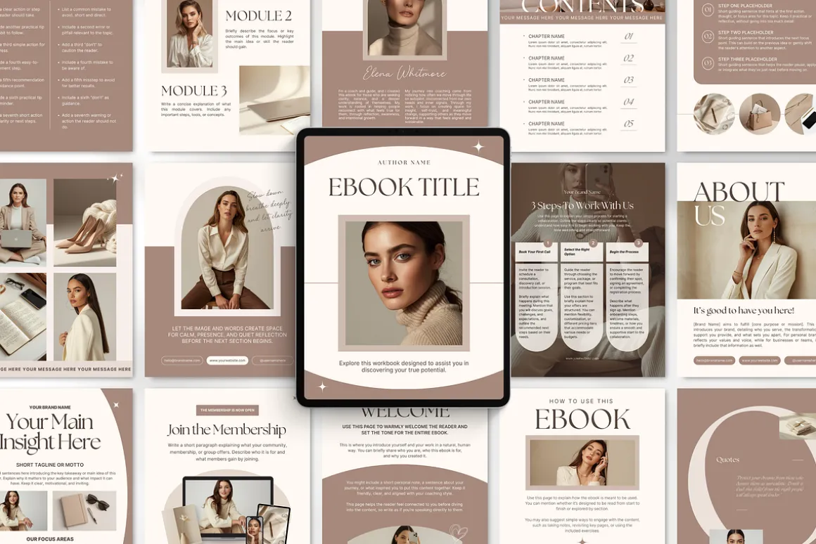Coach Social Media Branding Bundle