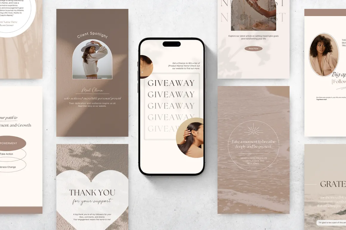 Coach Social Media Branding Bundle