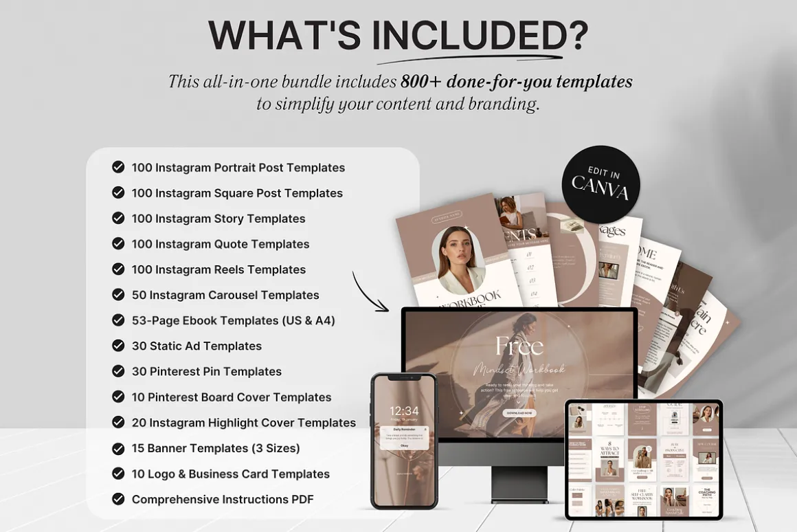 Coach Social Media Branding Bundle