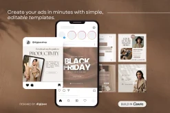 Coach Static Ad Templates Meta Beige
