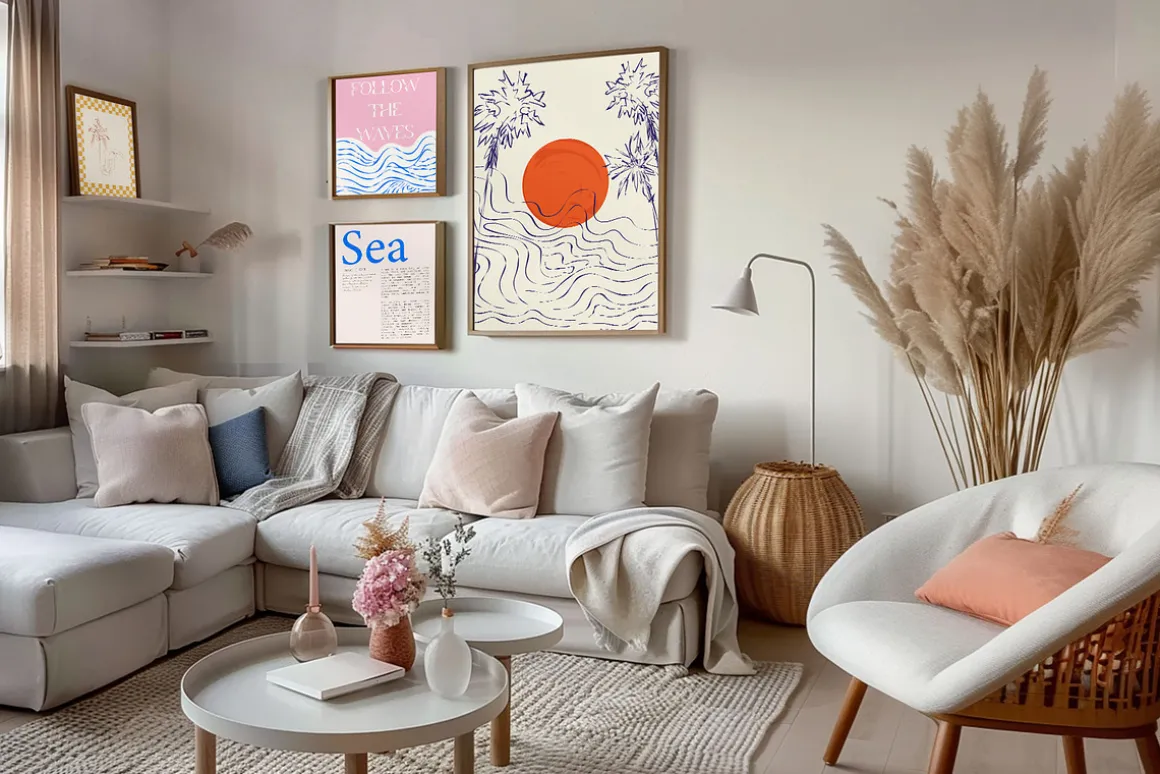 Coastal Wall Art. Posters Collection
