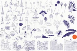 Coastal Wall Art. Posters Collection