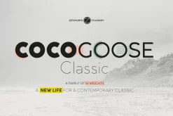 Cocogoose Classic - 16 fonts