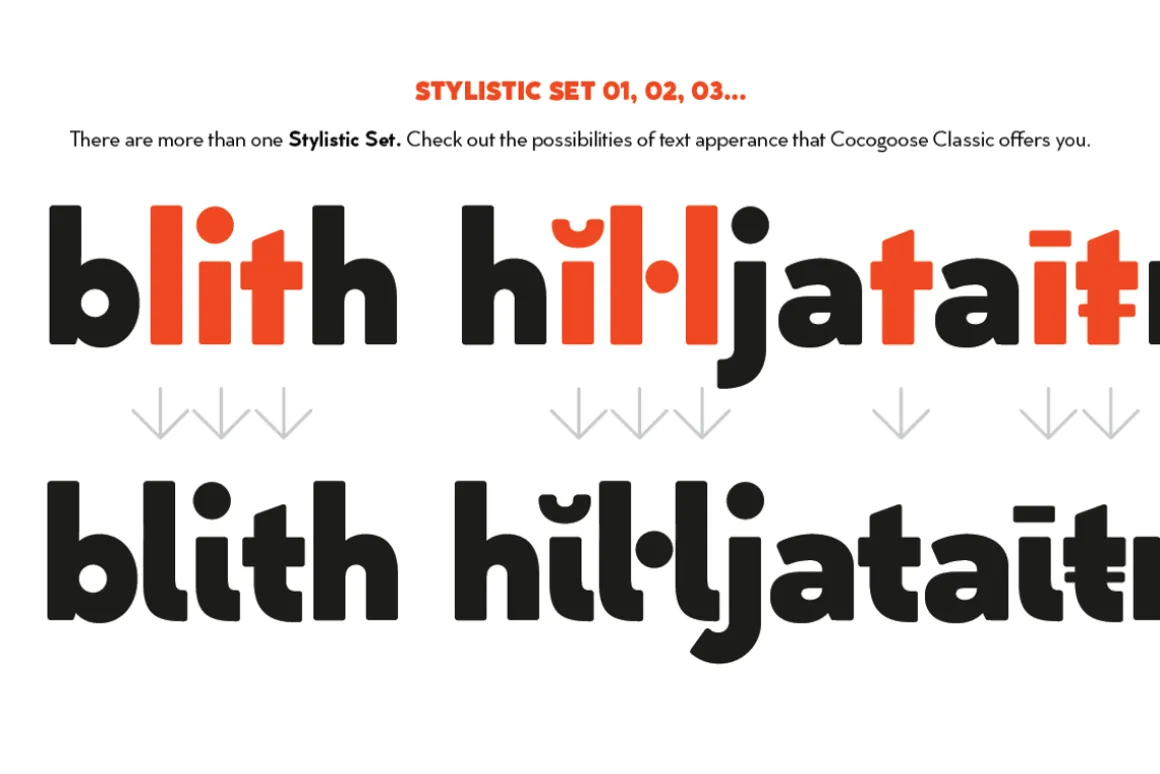 Cocogoose Classic - 16 fonts