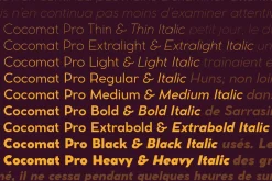 Cocomat Pro - 18 fonts