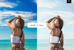 5 Coconut Lightroom Presets Pack