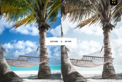 5 Coconut Lightroom Presets Pack
