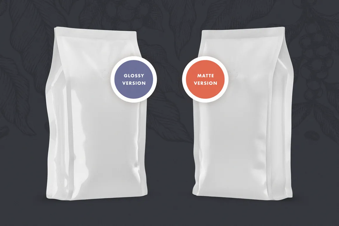 Coffee Bag Mockup Set