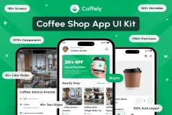 Coffee Shop App UI Kit