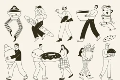 Coffee and Bakery Illustrations