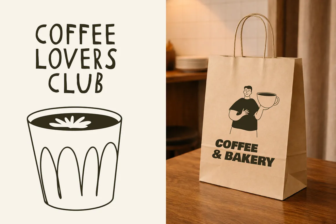 Coffee and Bakery Illustrations