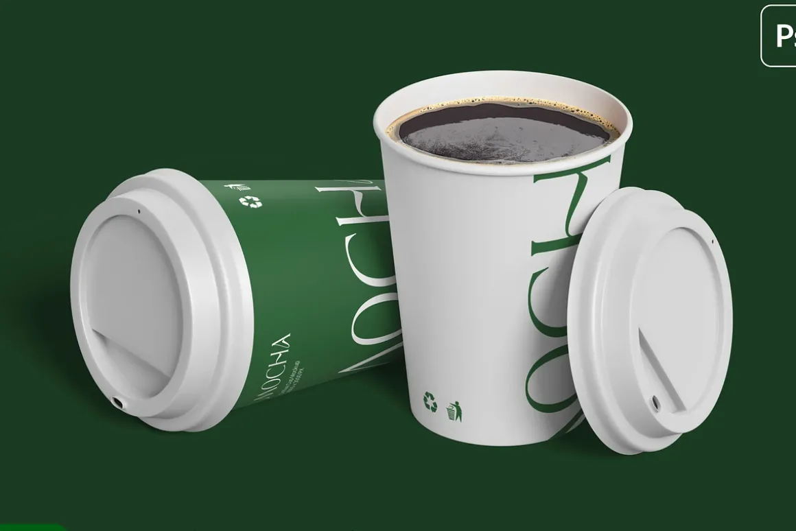 Coffee Cup Mockup 2 Views
