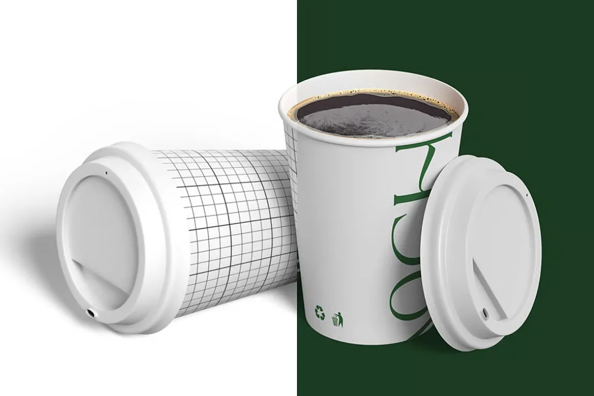 Coffee Cup Mockup 2 Views