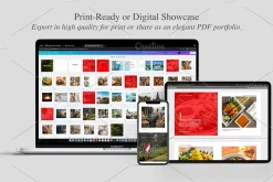 Coffee Table Book Template in Canva