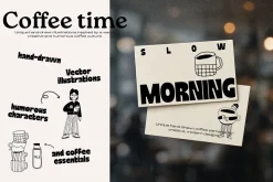 Coffee Time vector Illustrations