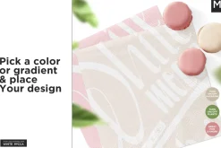 Coined Paper Napkin Mock-up