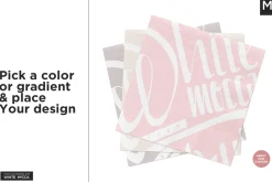 Coined Paper Napkin Mock-up