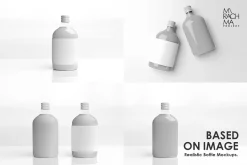 Coldbrew Bottle Mockup Set