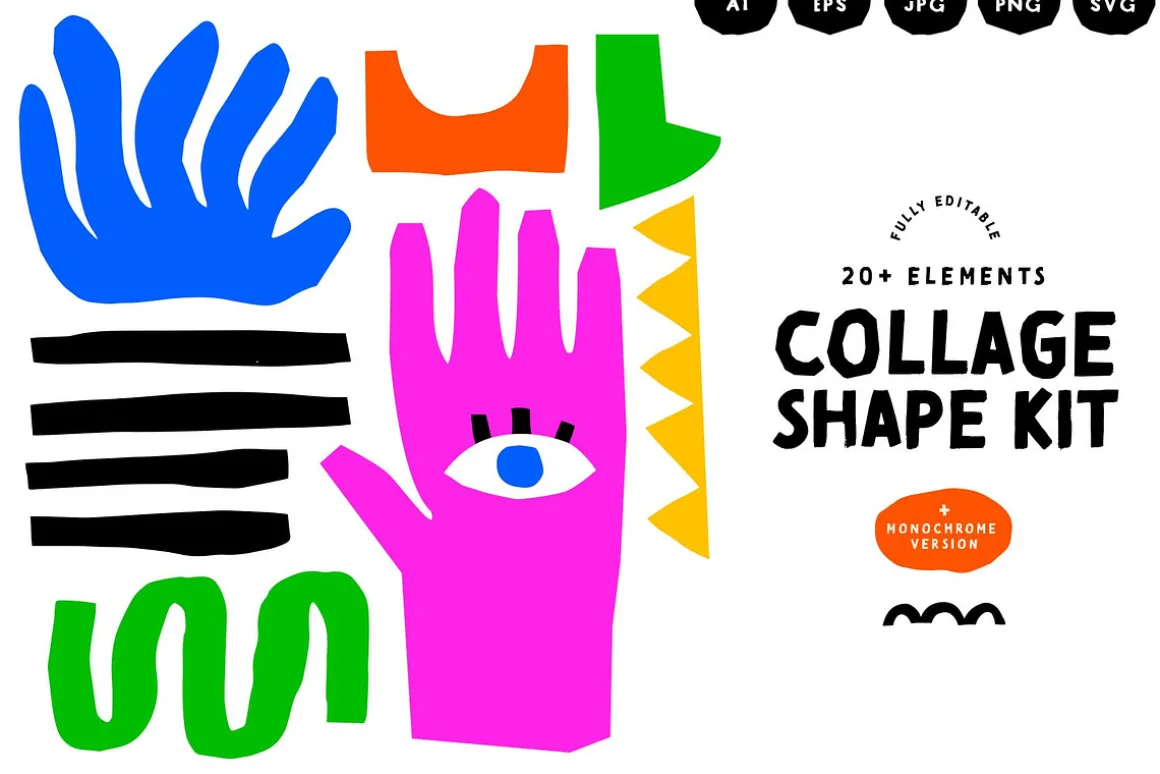 Collage Shape Kit