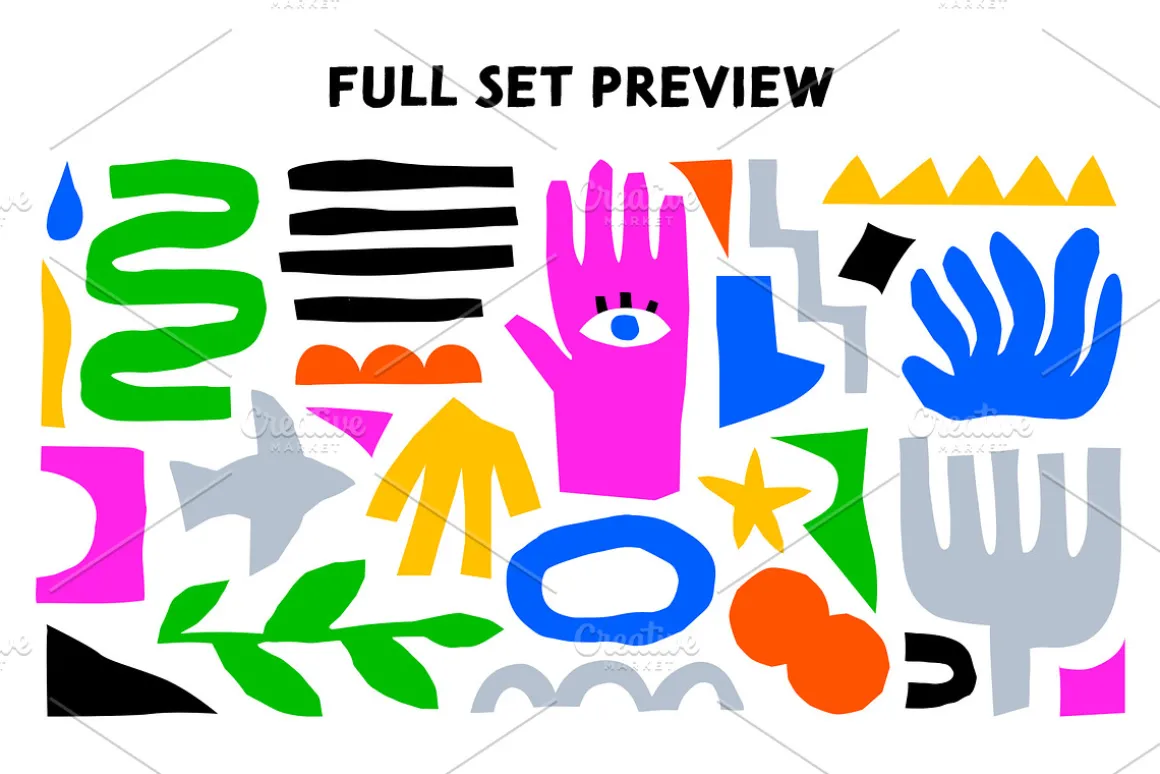 Collage Shape Kit