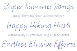 Color Font LiebeHeide