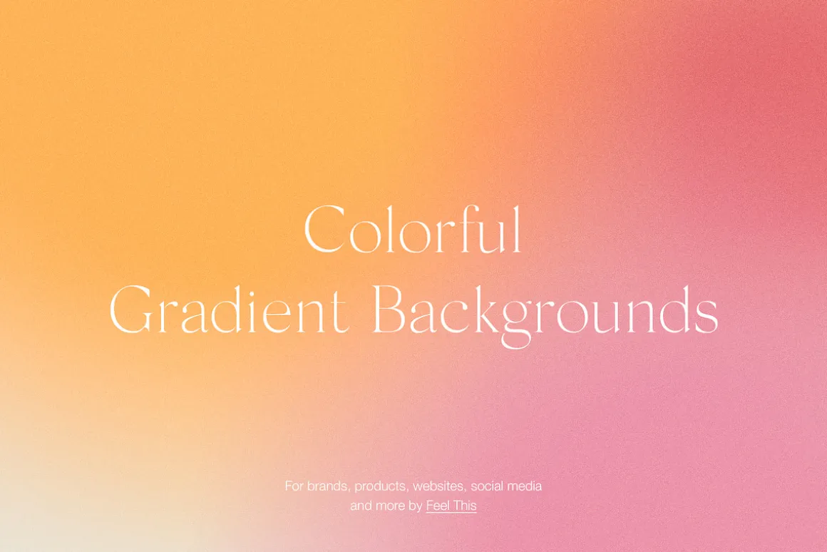 Colorful Grainy Gradient Textures PS