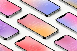 Colorful Grainy Gradient Textures PS