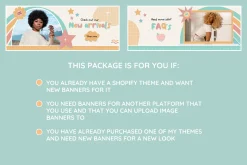 Colorful Boho Shop Banner Templates