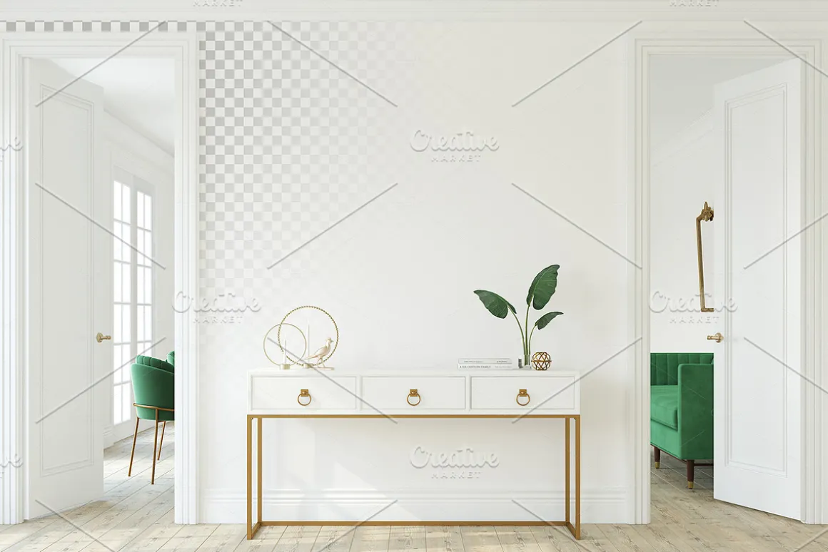 COLORFUL HOME Wall&Frame Mockup