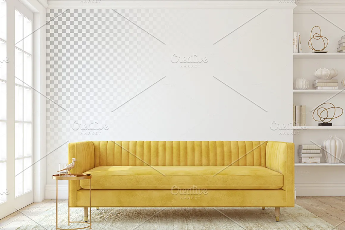 COLORFUL HOME Wall&Frame Mockup