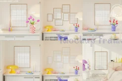 Colorful Mockup Frame set of 12