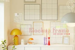 Colorful Mockup Frame set of 12