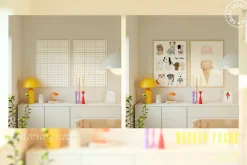 Colorful Mockup Frame set of 12
