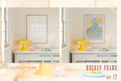 Colorful Mockup Frame set of 12