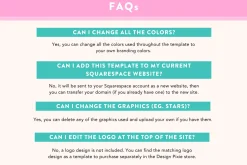 Colorful Squarespace Website