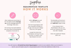 Colorful Squarespace Website