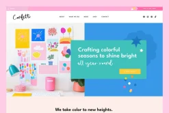 Colorful Wix Website Template