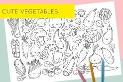 9 COLORING poster for kids