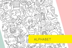 9 COLORING poster for kids