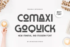 Comaxi Goquick Modern & Minimal Font