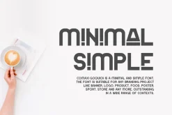 Comaxi Goquick Modern & Minimal Font