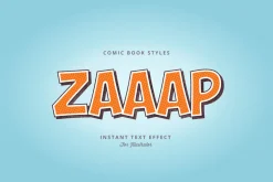 Comic and Cartoon Text Effects (AI)