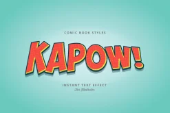 Comic and Cartoon Text Effects (AI)