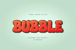 Comic and Cartoon Text Effects (AI)