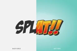Comic and Cartoon Text Effects (AI)