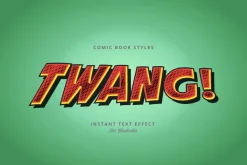 Comic and Cartoon Text Effects (AI)