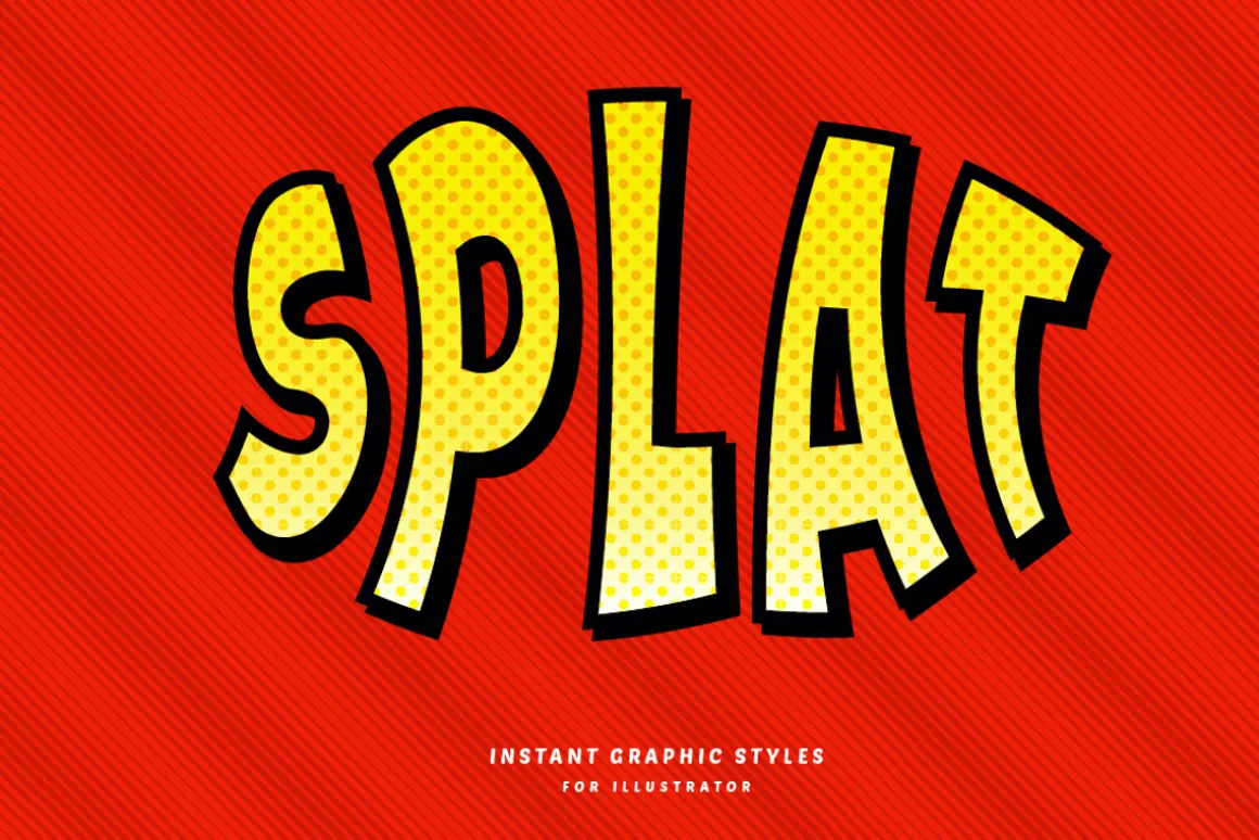 Comic Book Text Effects Set